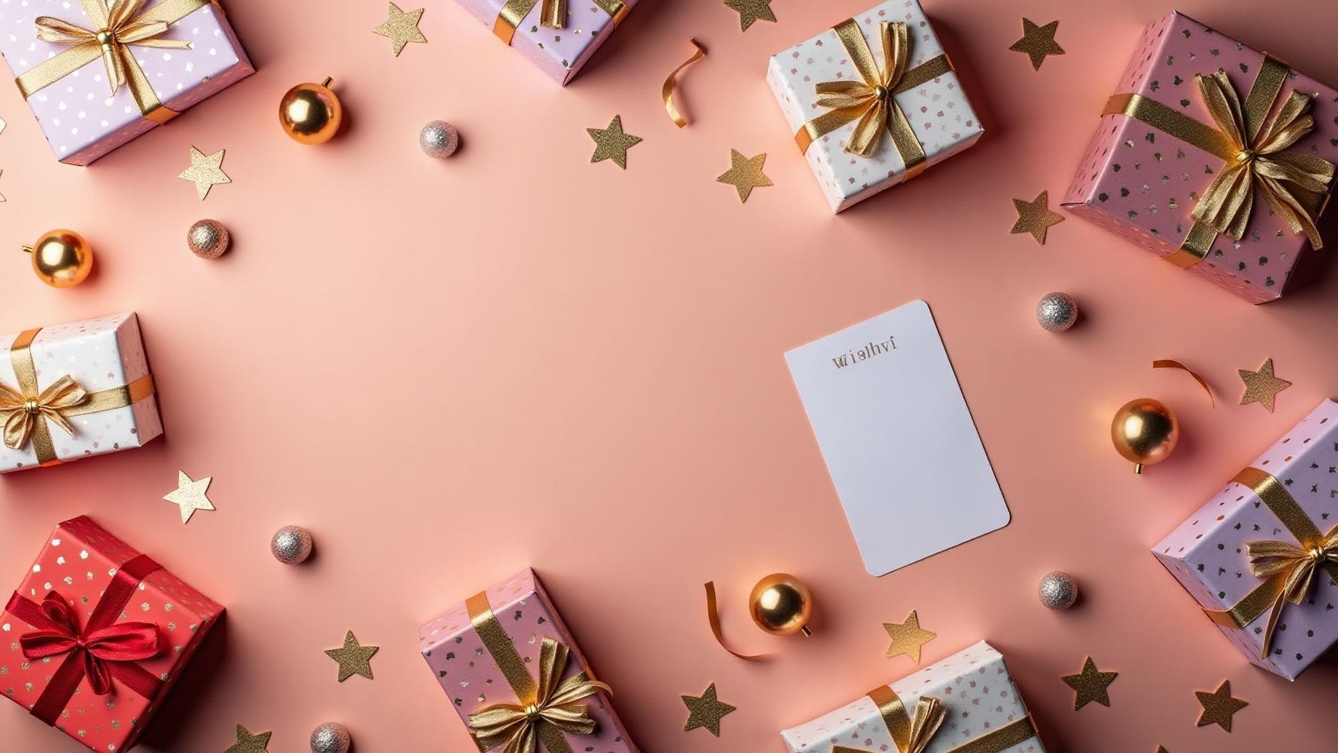 Geschenken achtergrond